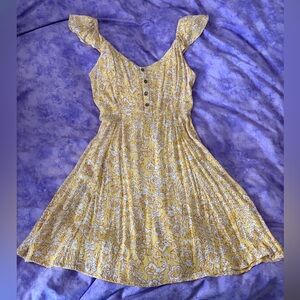 Billabong Yellow Floral Dress